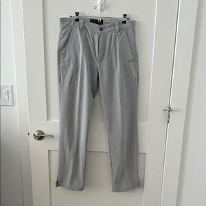 Oakley Men's Light Gray Golf Pants